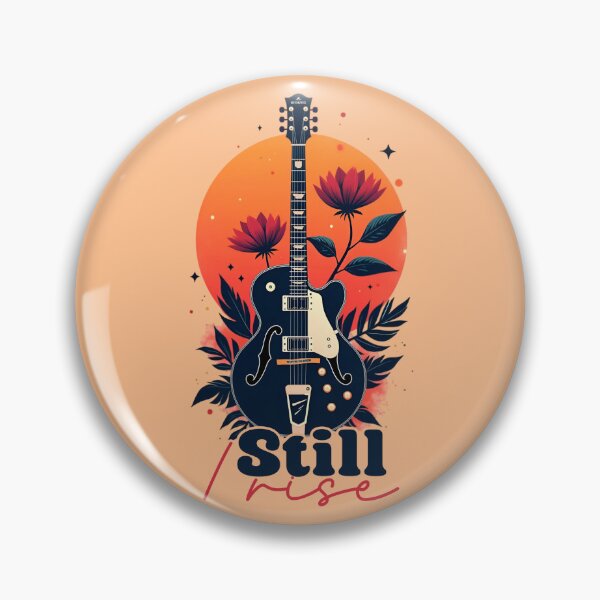 Item preview, Jazz Sunset Guitar: Inspiring Floral Melody designed and sold by Credisaim.
