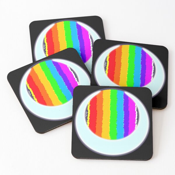 Item preview, Rainbow Moon Glitch designed and sold by LyAnMeArt.