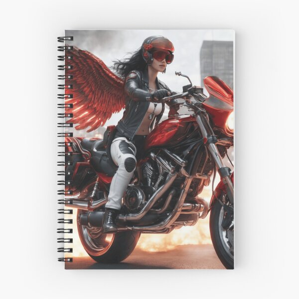 Item preview, Motorcycle Angel designed and sold by NoraRoseArts.