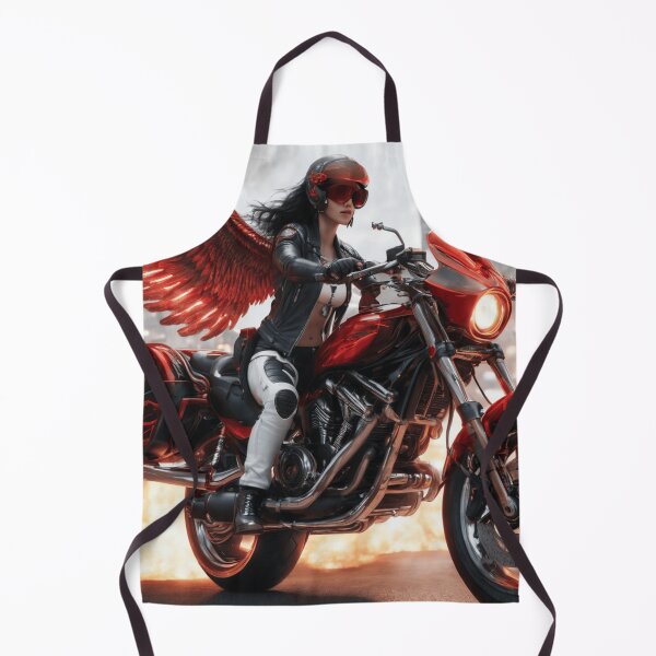 Item preview, Motorcycle Angel designed and sold by NoraRoseArts.