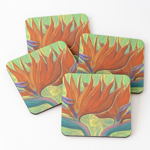 Item preview, Strelitzia, Bird of Paradise, Floral Art designed and sold by Julia Khoroshikh.