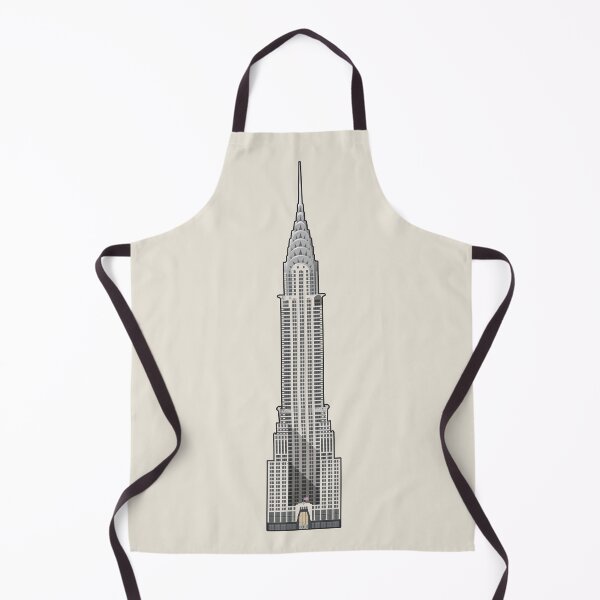 Item preview, Chrysler Building New York Architectural Illustration (Outlined) designed and sold by archetype prints.