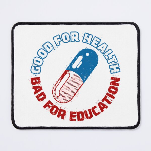 Item preview, Bad and good choice pill vintage art designed and sold by Tokyo Retro.
