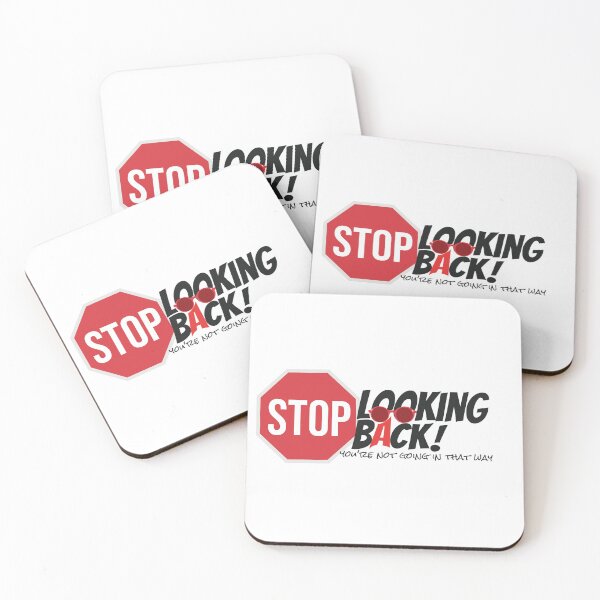 Item preview, Stop looking back sticker designed and sold by Maluani.