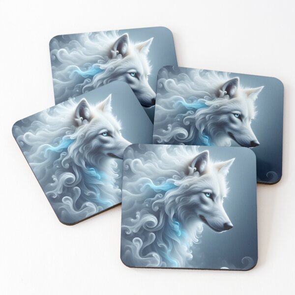 Item preview, Mystical Spirit Wolf designed and sold by Roanemermaid.