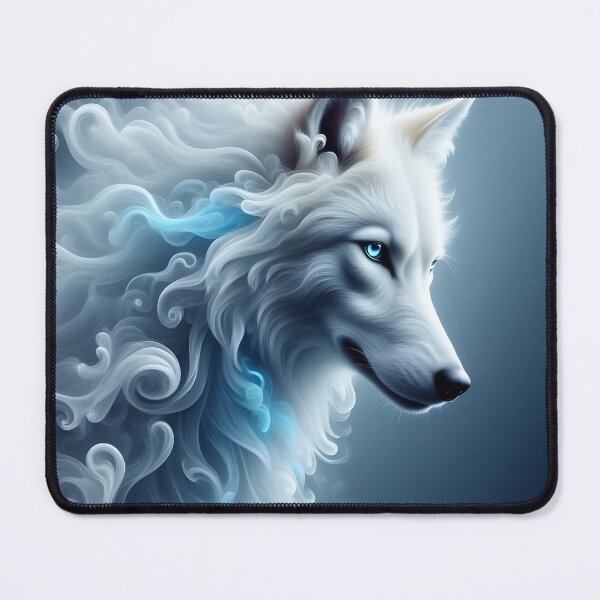 Item preview, Mystical Spirit Wolf designed and sold by Roanemermaid.