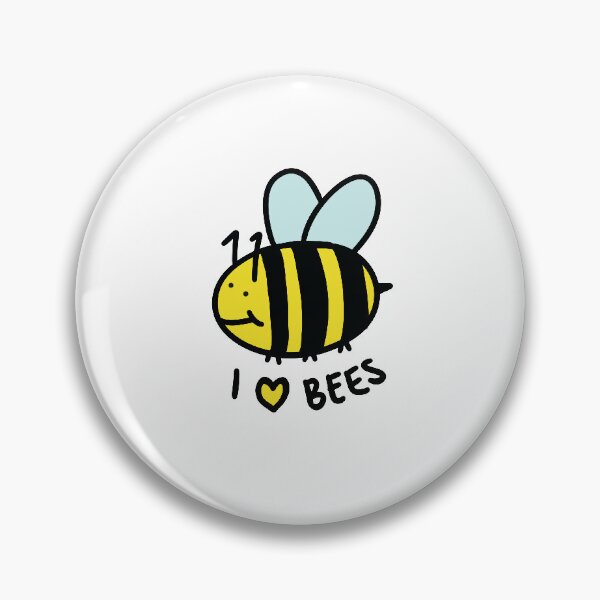 Item preview, I <3 Bees! designed and sold by Wow! Kneecaps.