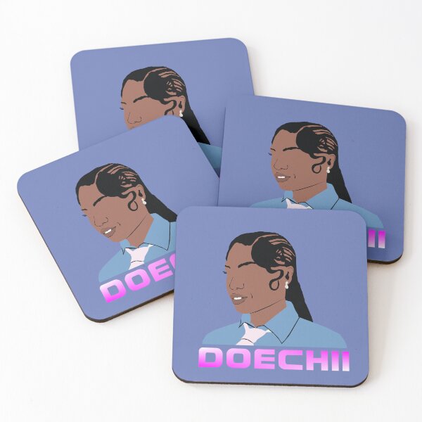 Item preview, Doechii illustration designed and sold by ZooStateofMind.