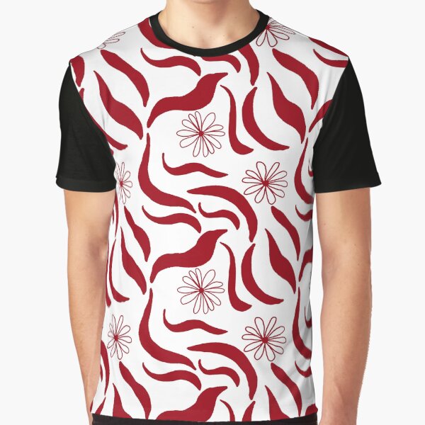 Item preview, Marsala Floral Line Art – Minimal Botanical Pattern designed and sold by KaysStore.