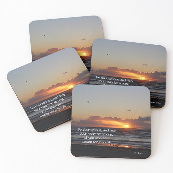 Item preview, Sunset, Sea, and Courage designed and sold by Hope & Bloom Studio, Co.