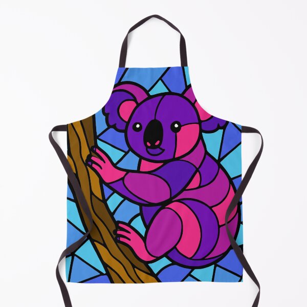 Item preview, Stained glass koala designed and sold by SpectrumShine.