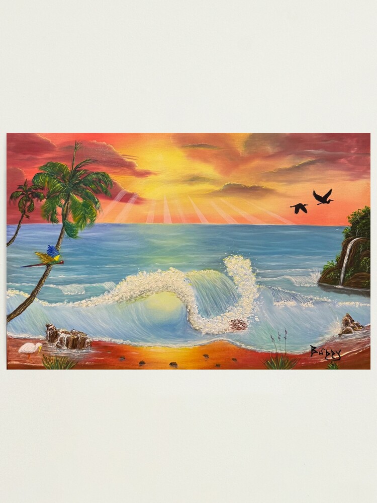 Hawaii HoneyMoon Photographic Print