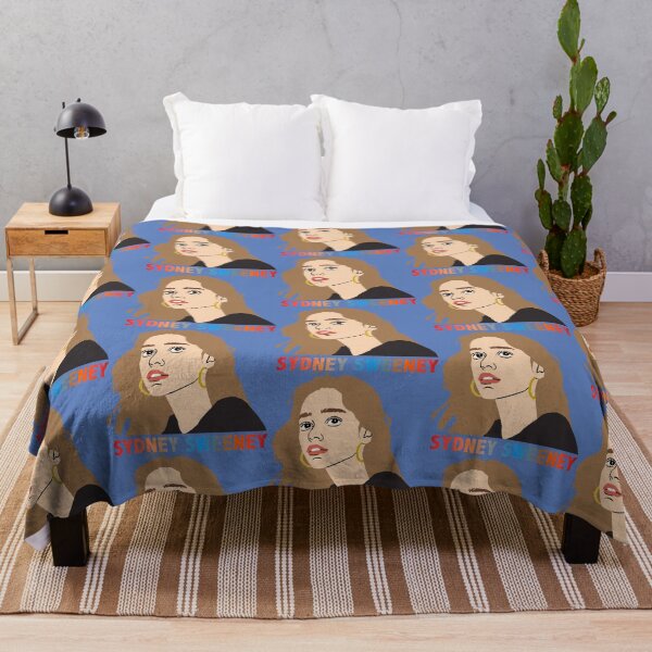Item preview, Sydney Sweeney illustration designed and sold by ZooStateofMind.