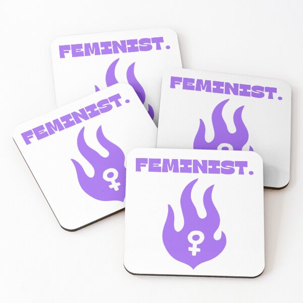 Item preview, Feminist Flame Symbol Art Print designed and sold by DESIGN & BEYOND.