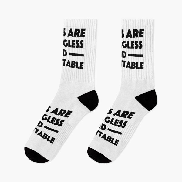 Item preview, Meaningless and Forgettable – bold minimalist quote (black) designed and sold by didijuca.