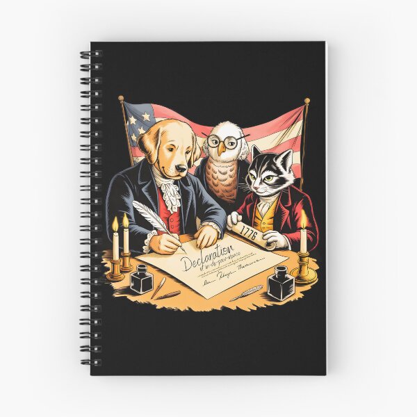 Item preview, Declaration of In-de-paw-dence – Founding Fur-fathers designed and sold by PeteLawliiet.