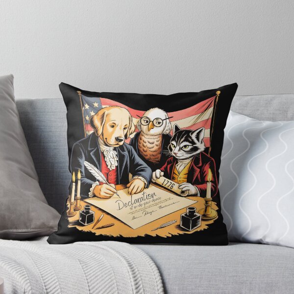 Item preview, Declaration of In-de-paw-dence – Founding Fur-fathers designed and sold by PeteLawliiet.