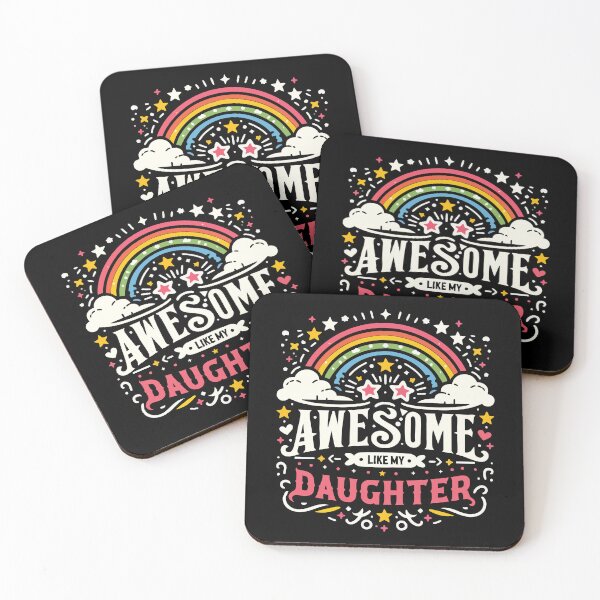 Item preview, Awesome Like My Daughter // Proud Alert Gift Idea designed and sold by Scaryzz.