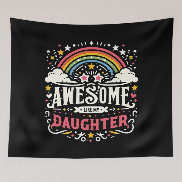 Item preview, Awesome Like My Daughter // Proud Alert Gift Idea designed and sold by Scaryzz.