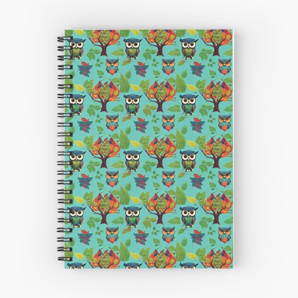 Item preview, Owls Seamless Pattern designed and sold by Korral.