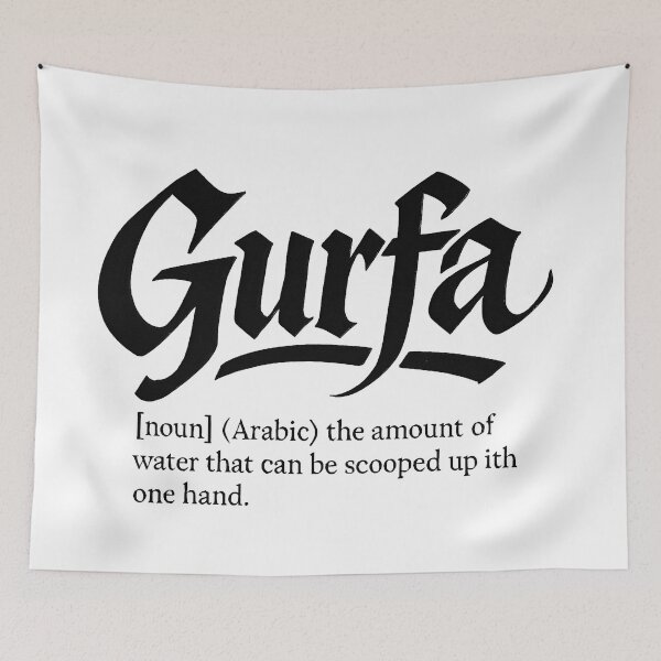 Item preview, Gurfa The Amount of Water That Can Be Scooped Up With One Hand designed and sold by Owcomm.