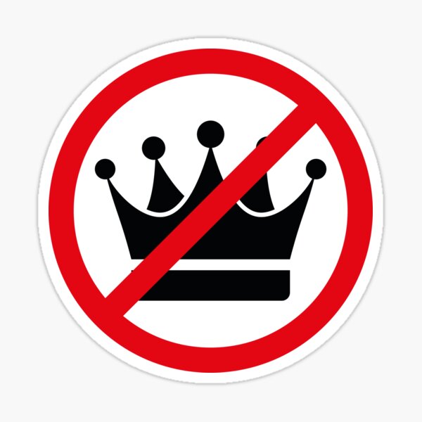 Artikel-Vorschau von No Kings In America - No Kings Bumper, designt und verkauft von kolshi-shop.