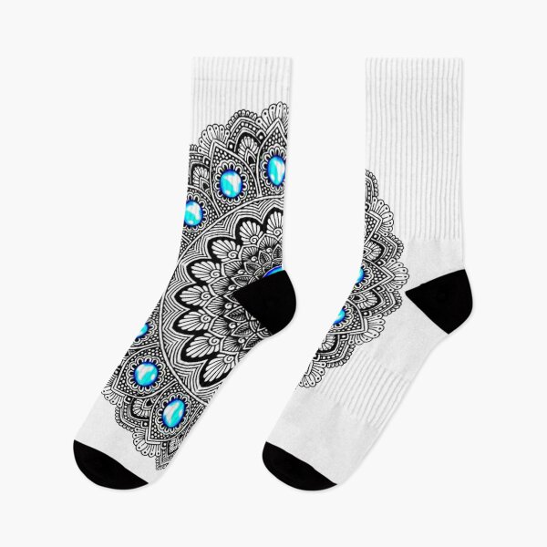 Item preview, beautiful blue colour mandala design designed and sold by NivyasArtistry.