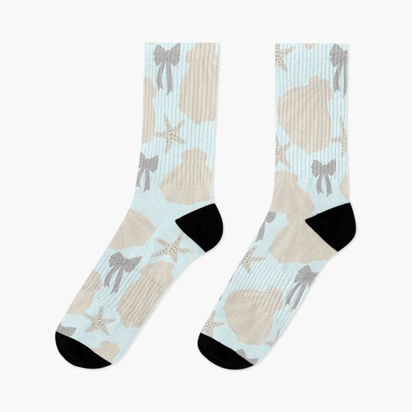 Item preview, Coastal Shell Print in teal designed and sold by mcmcshoppe .
