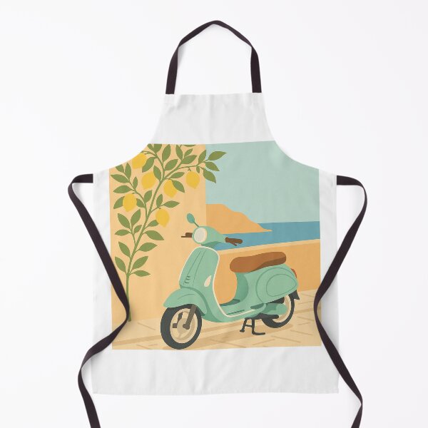 Artikelvorschau, „Mint Vespa an der Zitronenwand – Amalfi Sommerfahrt“ entworfen und verkauft von Saidettfe.