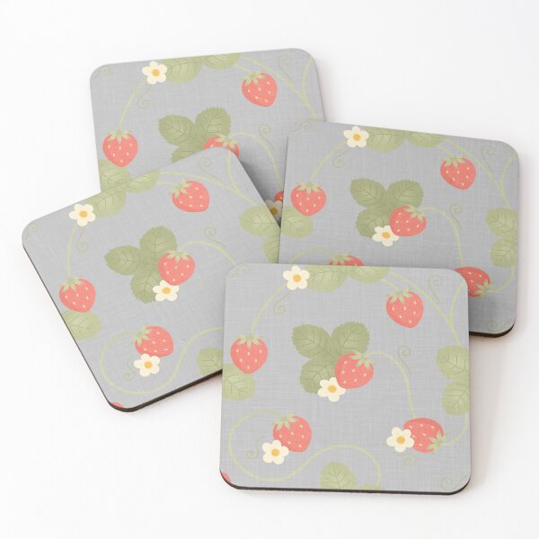 Item preview, strawberry garden blue designed and sold by sarahsdesigns02.