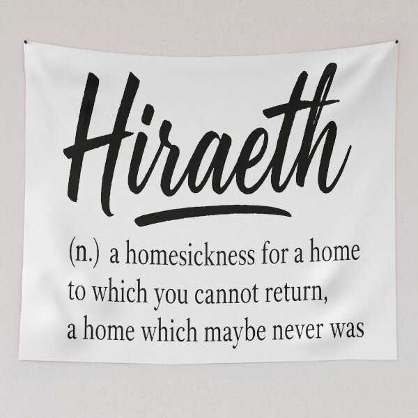 Item preview, Hiraeth Definition - A Homesickness for a Home You Cannot Return designed and sold by Owcomm.