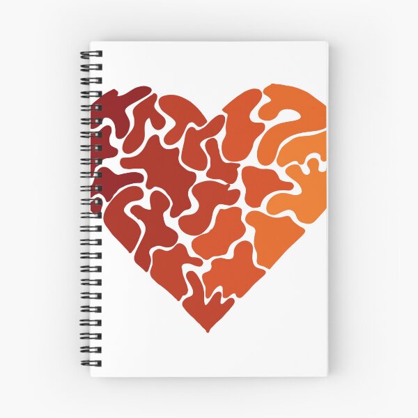Item preview, Digital art heart in many pieces designed and sold by keanbeany.