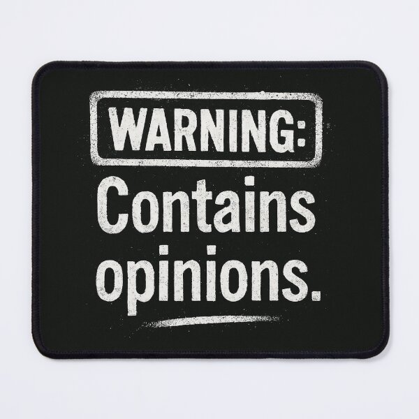 Item preview, WARNING: Contains Opinions That May Offend You designed and sold by Owcomm.