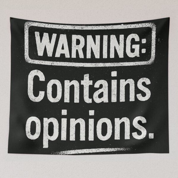 Item preview, WARNING: Contains Opinions That May Offend You designed and sold by Owcomm.