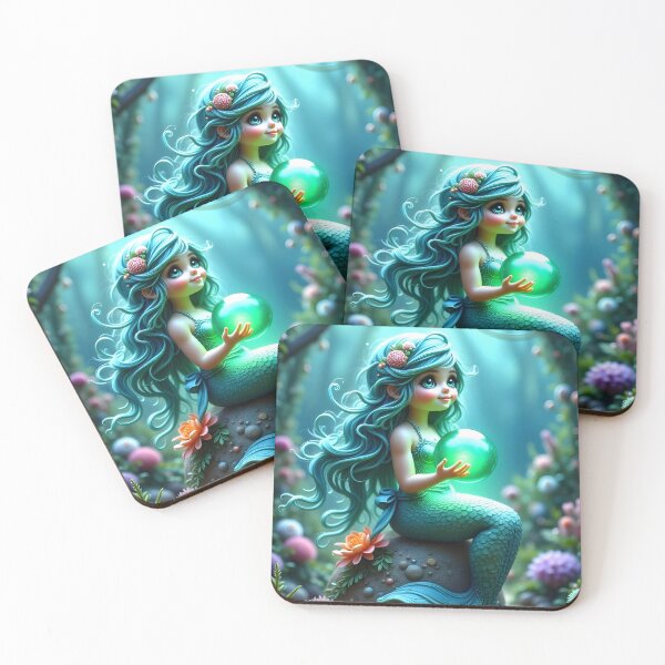 Item preview, Sweet Little Mermaid designed and sold by Roanemermaid.