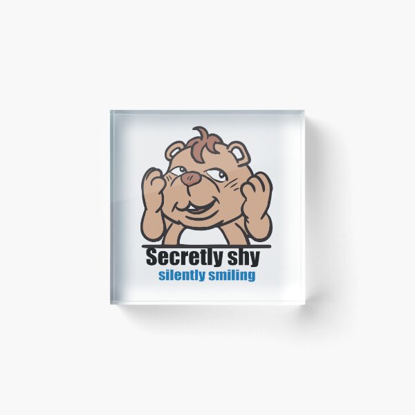 Item preview, Secretly Shy, Silently Smiling designed and sold by rachata444.