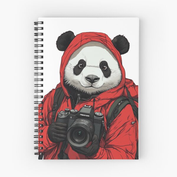 Item preview, Panda with Camera  designed and sold by NicolasGlowArt.