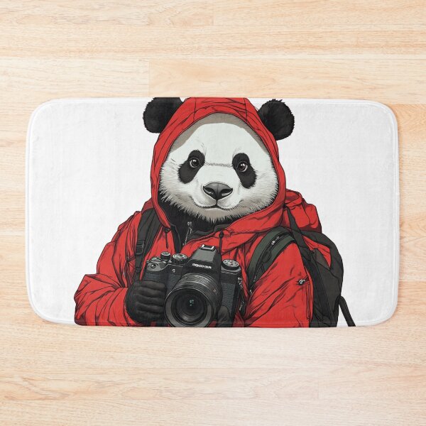 Item preview, Panda with Camera  designed and sold by NicolasGlowArt.