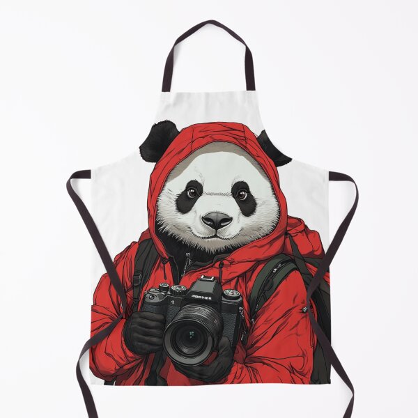 Item preview, Panda with Camera  designed and sold by NicolasGlowArt.