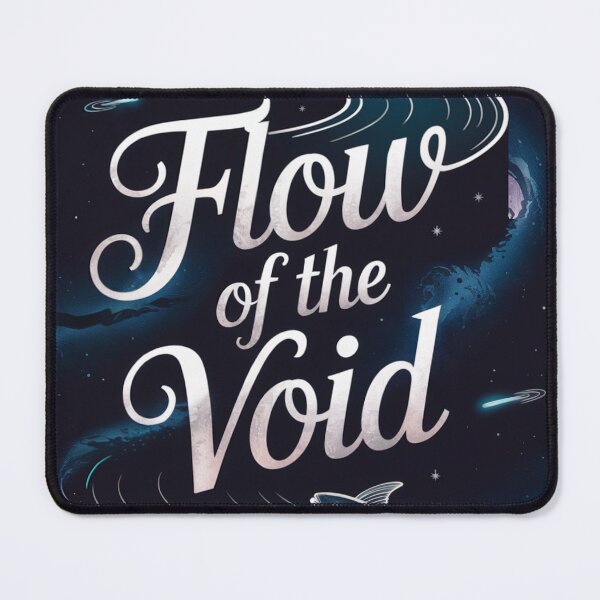 Item preview, Flow of the Void - Cosmic River & Fish designed and sold by ShadowAndSlate.