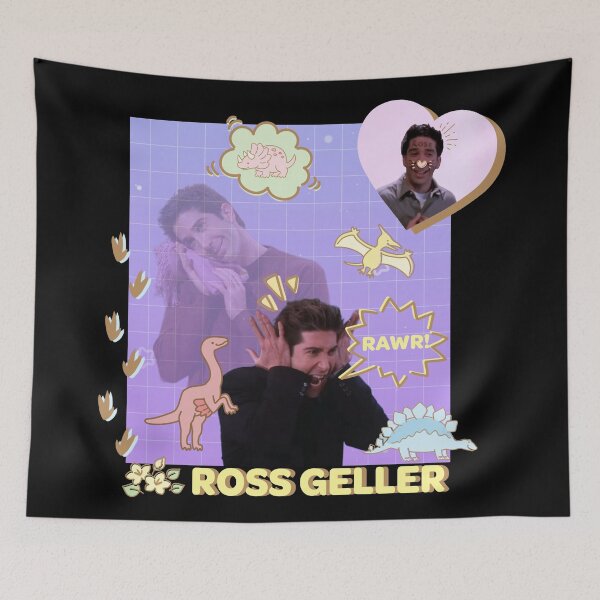 Artikelvorschau, Ross Geller Kawaii Ästhetik entworfen und verkauft von Marty-Marie.