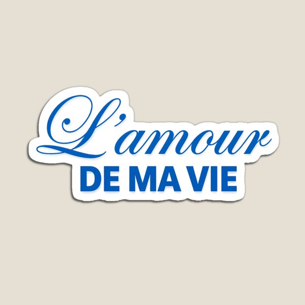 Aperçu de l'œuvre L'AMOUR DE MA VIE créée et vendue par dandelionzone.