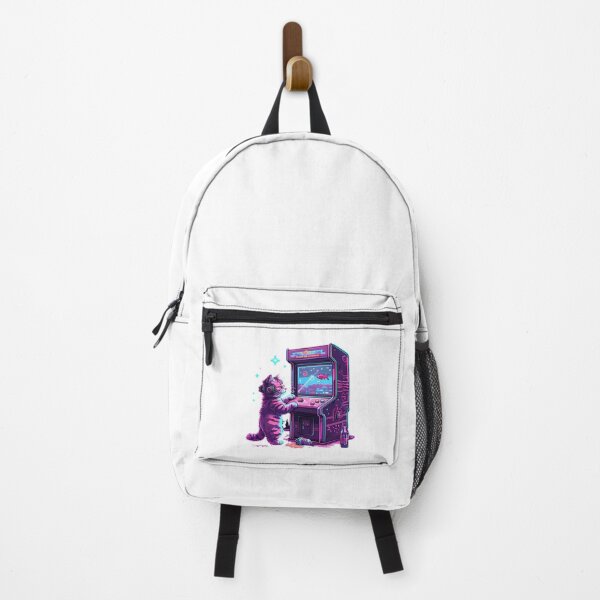 Item preview, Catcade Champion – Retro Arcade Cat designed and sold by YumePixel.