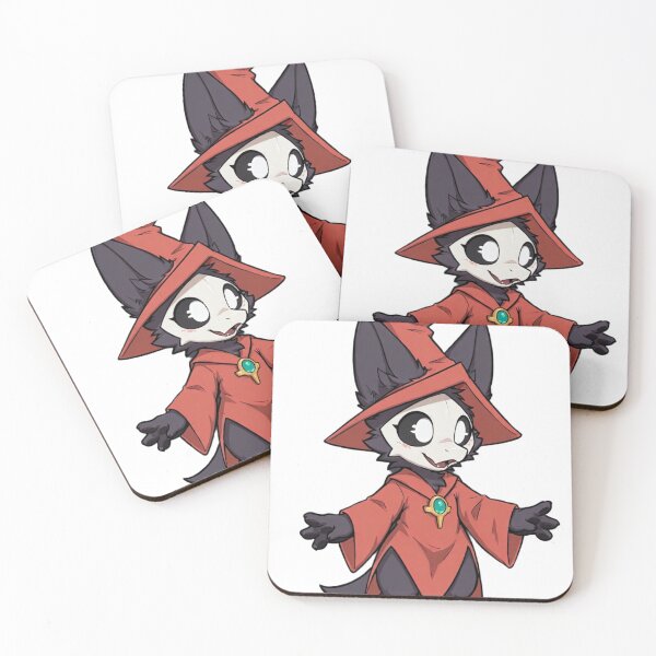 Item preview, Red Mage Pup - Cute Furry Wizard designed and sold by Finmm.