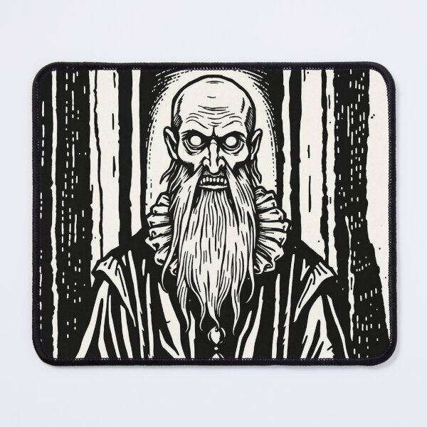 Item preview, Evil Vampire Lord wants to suck your blood! Dark illustration designed and sold by Vintage Designs +.