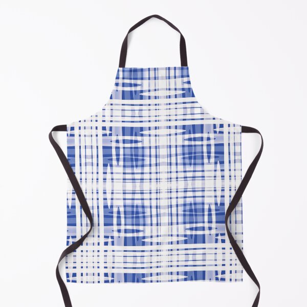 Item preview, Blue and White Modern Plaid Seamless Repeat designed and sold by Sharon Schwalbe.