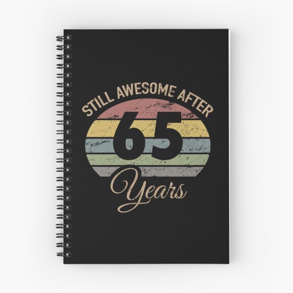 Item preview, Still Awesome 65th Birthday designed and sold by thepixelgarden.