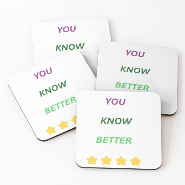 Item preview, ⭐️⭐️⭐️ YOU KNOW BETTER ⭐️⭐️⭐️ designed and sold by Artqween .