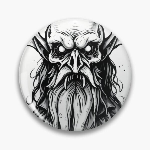 Item preview,  Evil Vampire Lord wants to suck your blood! Dark illustration designed and sold by Vintage Designs +.