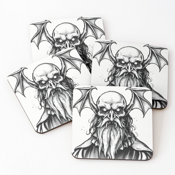 Item preview,  Evil Vampire Lord wants to suck your blood! Dark illustration designed and sold by Vintage Designs +.